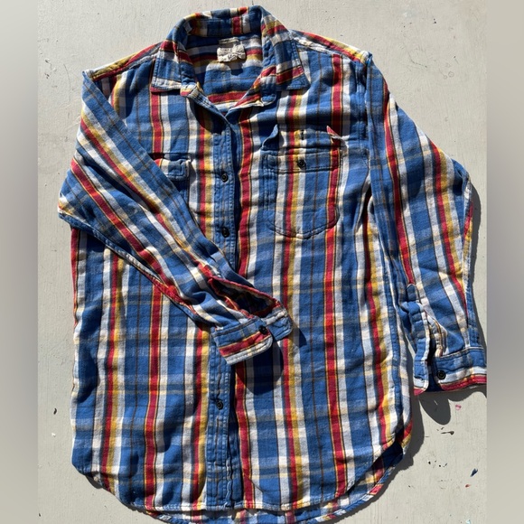 Denim & Supply Ralph Lauren Multicolor Plaid Casual Button Down Shirt - Picture 5 of 13